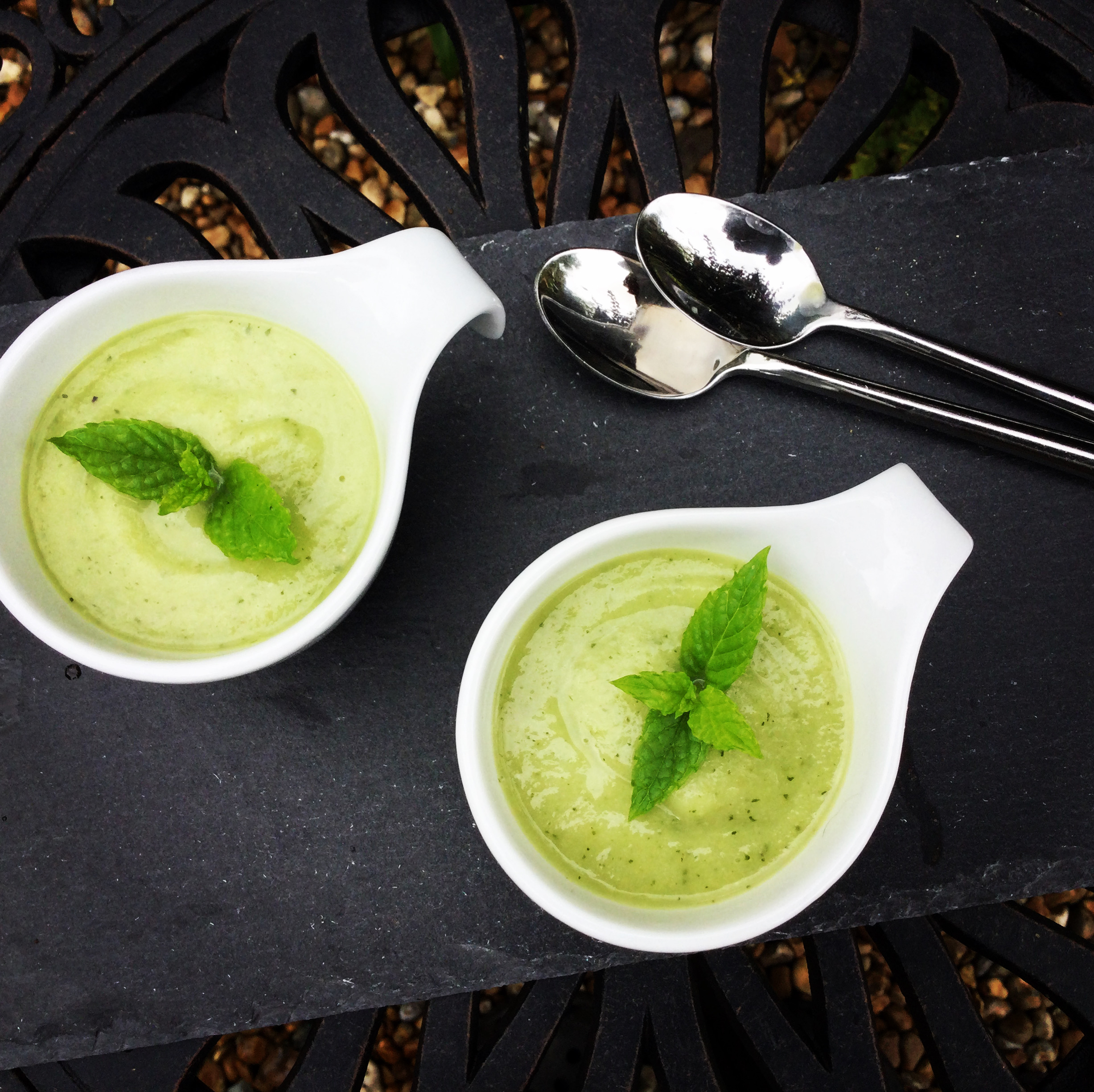 Cucumber And Mint Soup A Cook S Plot